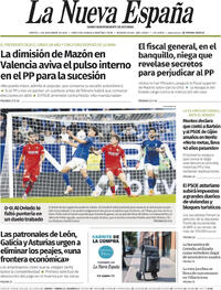 Portada La Nueva España 2025-11-04