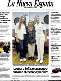 Portada periódico La Nueva España