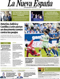 Portada La Nueva España 2025-10-05