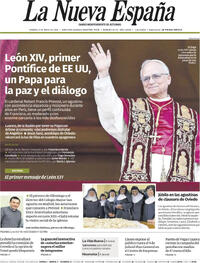 Portada La Nueva España 2025-05-09