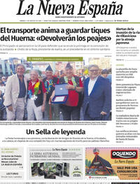 Portada La Nueva España 2025-08-09