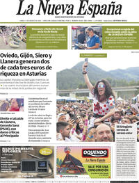 Portada La Nueva España 2025-08-11