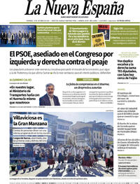 Portada La Nueva España 2025-10-12