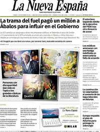 Portada La Nueva España 2025-12-12
