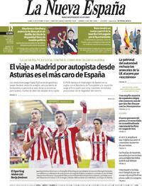 Portada La Nueva España 2025-10-13