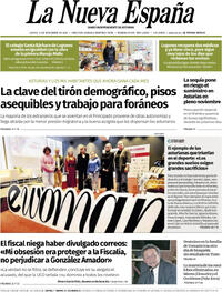 Portada La Nueva España 2025-11-13