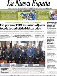 Portada periódico La Nueva España
