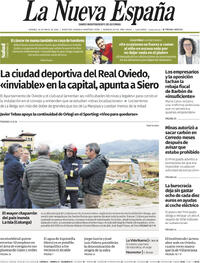 Portada periódico La Nueva España