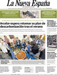 Portada La Nueva España 2025-05-17