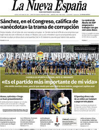 Portada periódico La Nueva España