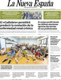 Portada periódico La Nueva España