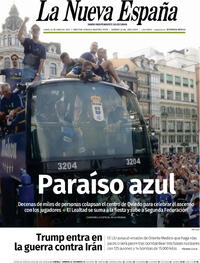 Portada periódico La Nueva España