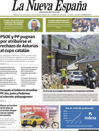 Portada La Nueva España 2025-07-23