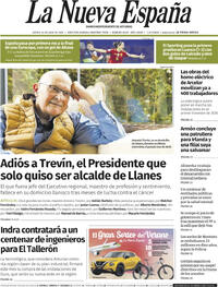Portada La Nueva España 2025-07-24