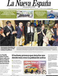 Portada La Nueva España 2025-07-25