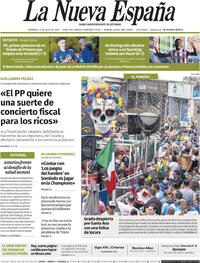 Portada La Nueva España 2025-07-27