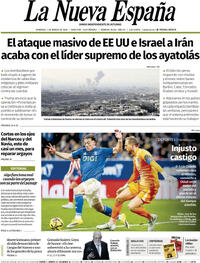 Portada La Nueva España 2026-03-01
