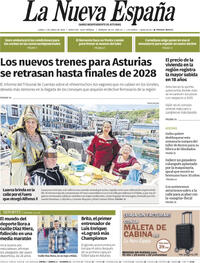Portada La Nueva España 2026-06-01
