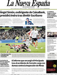 Portada La Nueva España 2026-04-02
