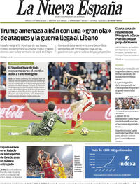 Portada La Nueva España 2026-03-03