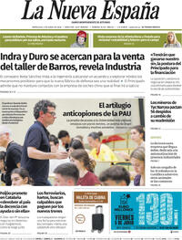 Portada La Nueva España 2026-06-03
