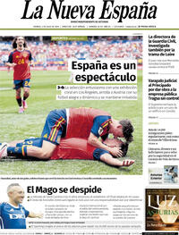 Portada La Nueva España 2026-07-03