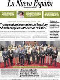 Portada La Nueva España 2026-03-04