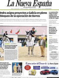 Portada La Nueva España 2026-07-04