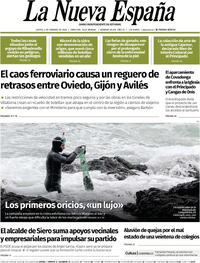 Portada La Nueva España 2026-02-05