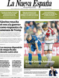 Portada La Nueva España 2026-03-05