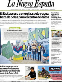 Portada La Nueva España 2026-08-05