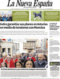Portada La Nueva España 2026-02-06