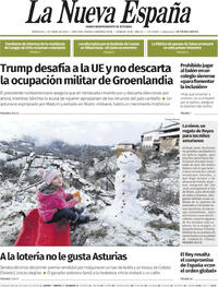 Portada La Nueva España 2026-01-07