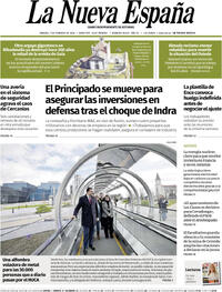 Portada La Nueva España 2026-02-07