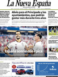 Portada La Nueva España 2026-07-07