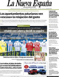 Portada La Nueva España 2026-07-08