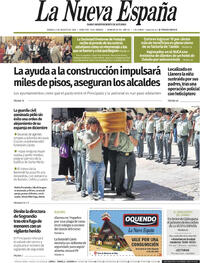 Portada La Nueva España 2026-08-08