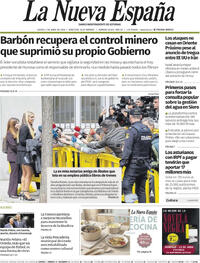 Portada La Nueva España 2026-04-09