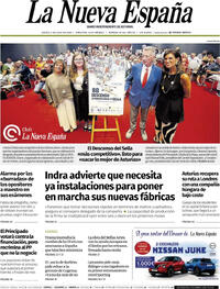 Portada La Nueva España 2026-07-09