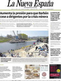 Portada La Nueva España 2026-04-10