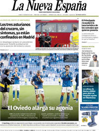 Portada La Nueva España 2026-05-11