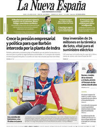 Portada periódico La Nueva España