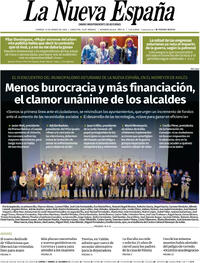 Portada La Nueva España 2026-03-13