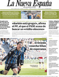 Portada La Nueva España 2026-04-13