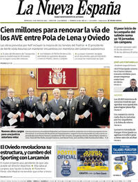 Portada La Nueva España 2026-05-13