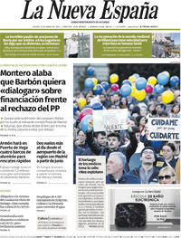 Portada La Nueva España 2026-01-15