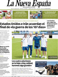 Portada La Nueva España 2026-06-15