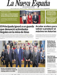 Portada La Nueva España 2026-04-16