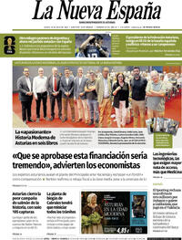 Portada La Nueva España 2026-07-16