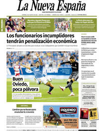 Portada La Nueva España 2026-08-16